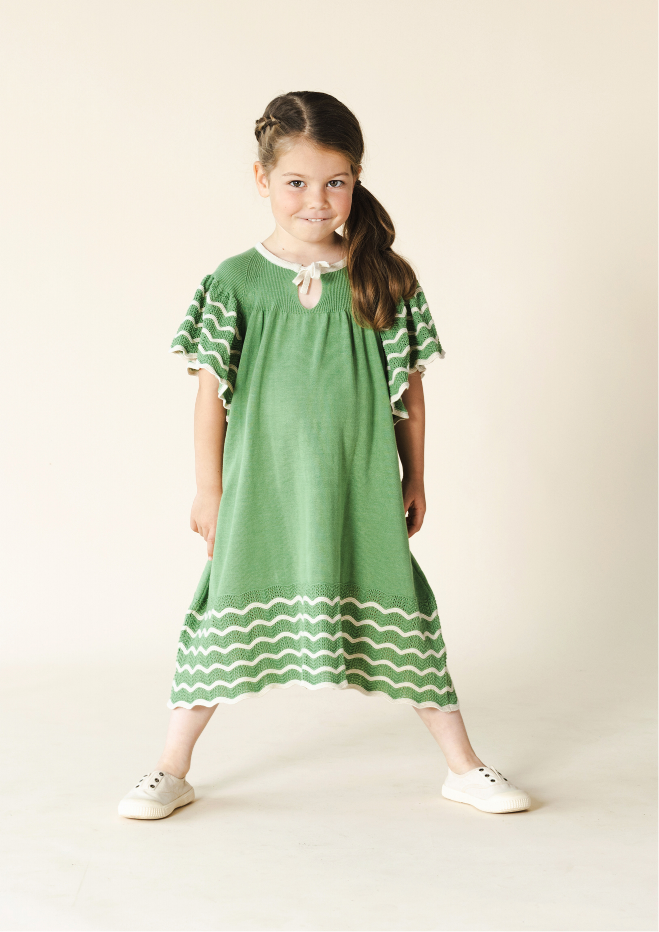 Gwendolen Dress Fern - Child – runzibaby