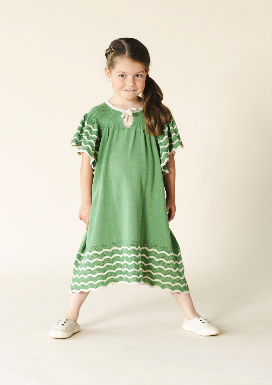 Gwendolen Dress Fern - Child