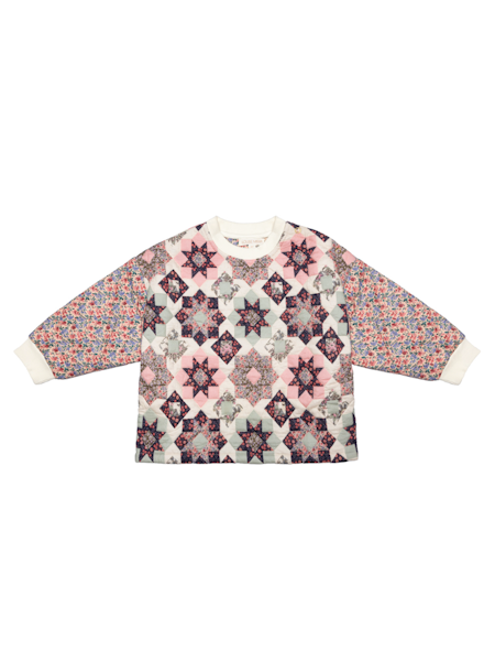 Rosalia Sweatshirt-SMALLSTAR-BLUSH FLOW