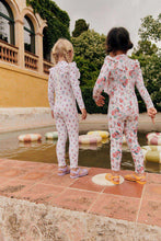 Load image into Gallery viewer, BATHING JUMPSUITS LINETTE-CREAM FLORAL HAVEN
