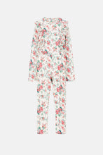 Load image into Gallery viewer, BATHING JUMPSUITS LINETTE-CREAM FLORAL HAVEN
