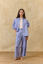 Load image into Gallery viewer, PANTS FEDERICA-BLUE OCEAN STRIPES
