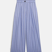 Load image into Gallery viewer, PANTS FEDERICA-BLUE OCEAN STRIPES
