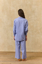 Load image into Gallery viewer, PANTS FEDERICA-BLUE OCEAN STRIPES
