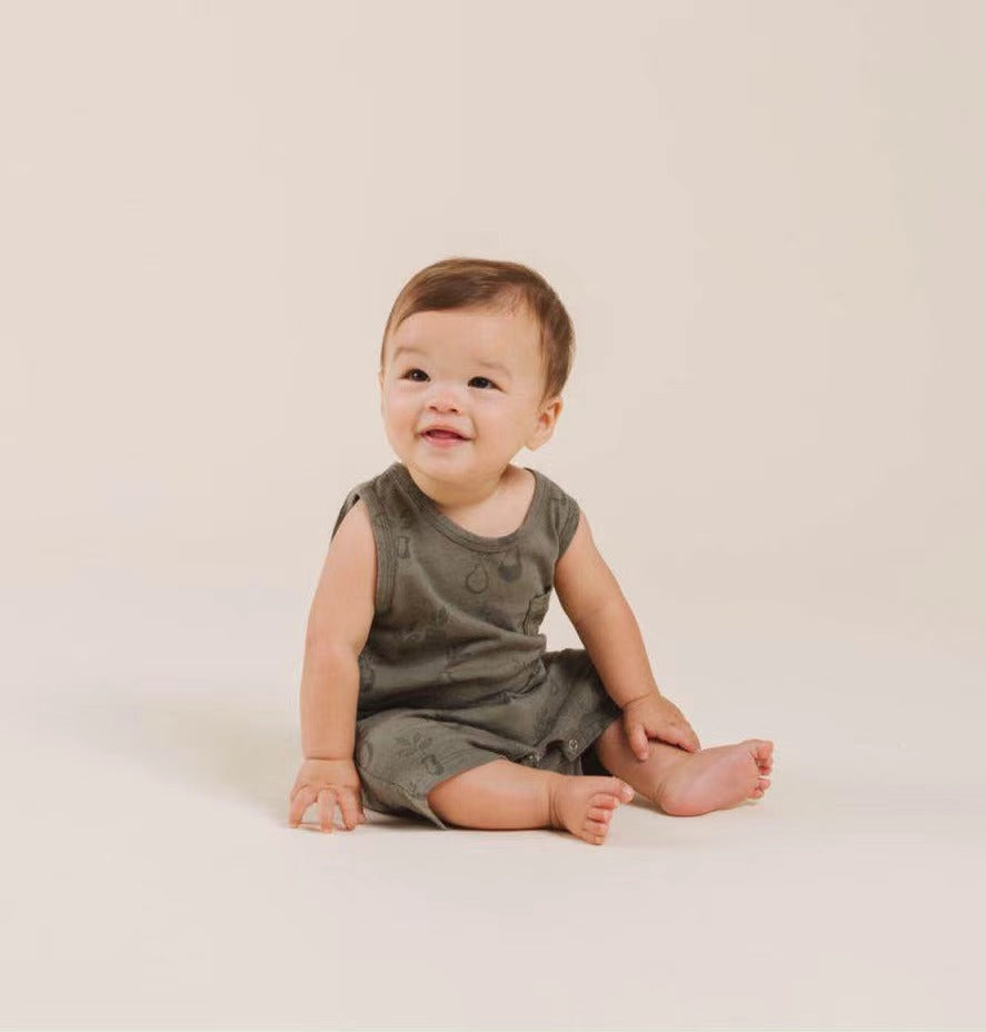 Potted Plants Sleeveless Onepiece