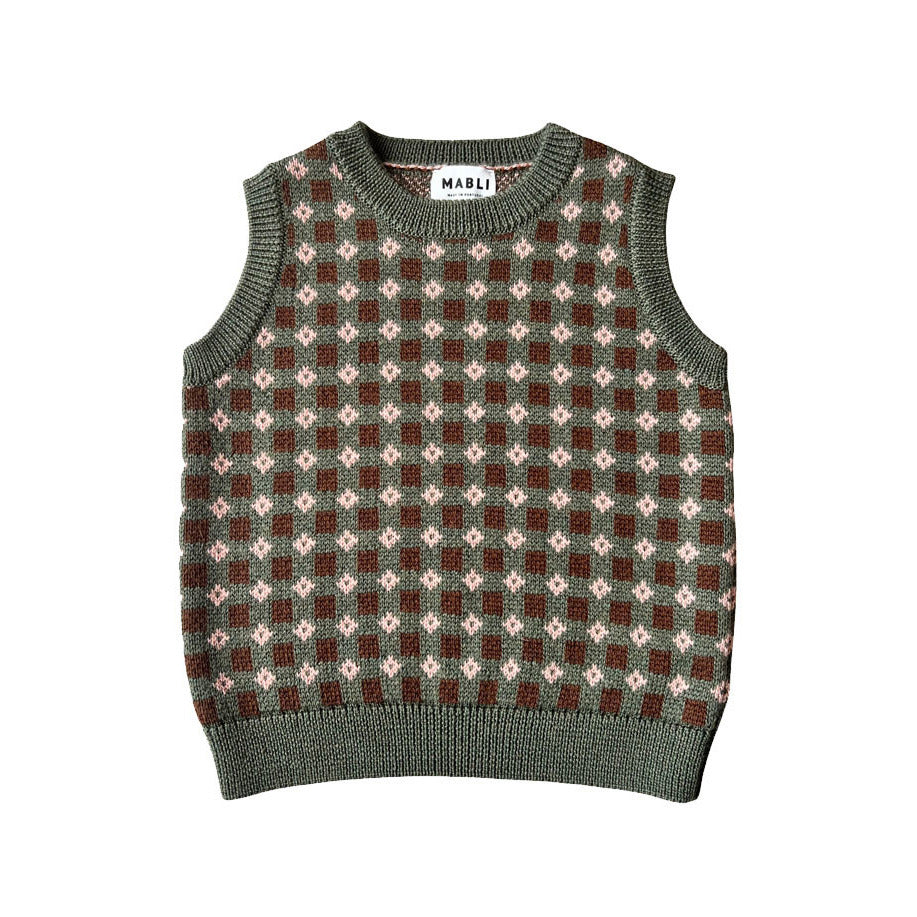 CASTELL VEST-KHAKI