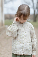 Load image into Gallery viewer, Floral Linen Blouse Giulia for Girls
